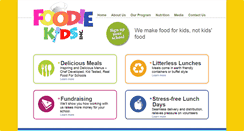 Desktop Screenshot of foodiekidsinc.com